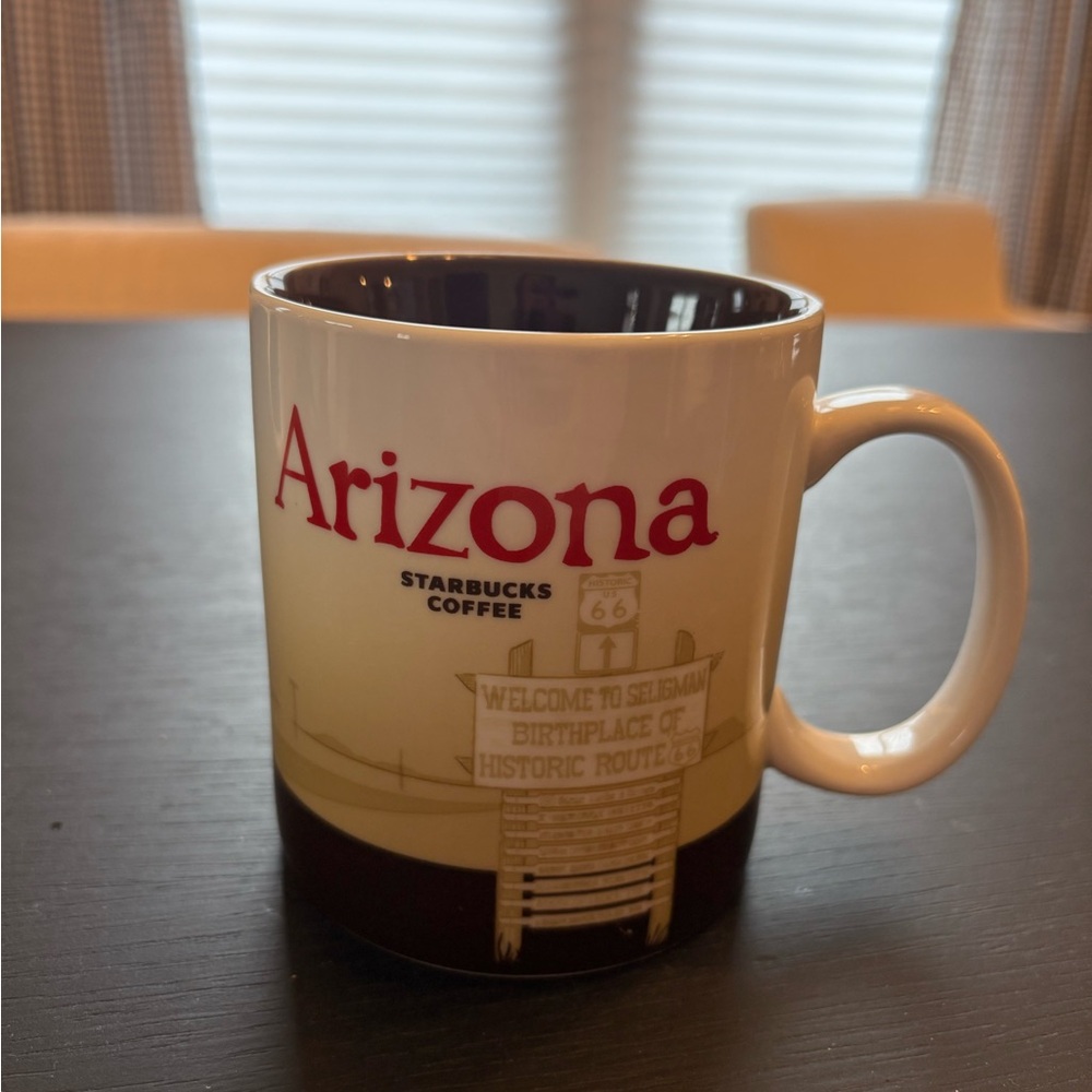 Starbucks Arizona Icon Coffee Cup Mug 2011 Route 66